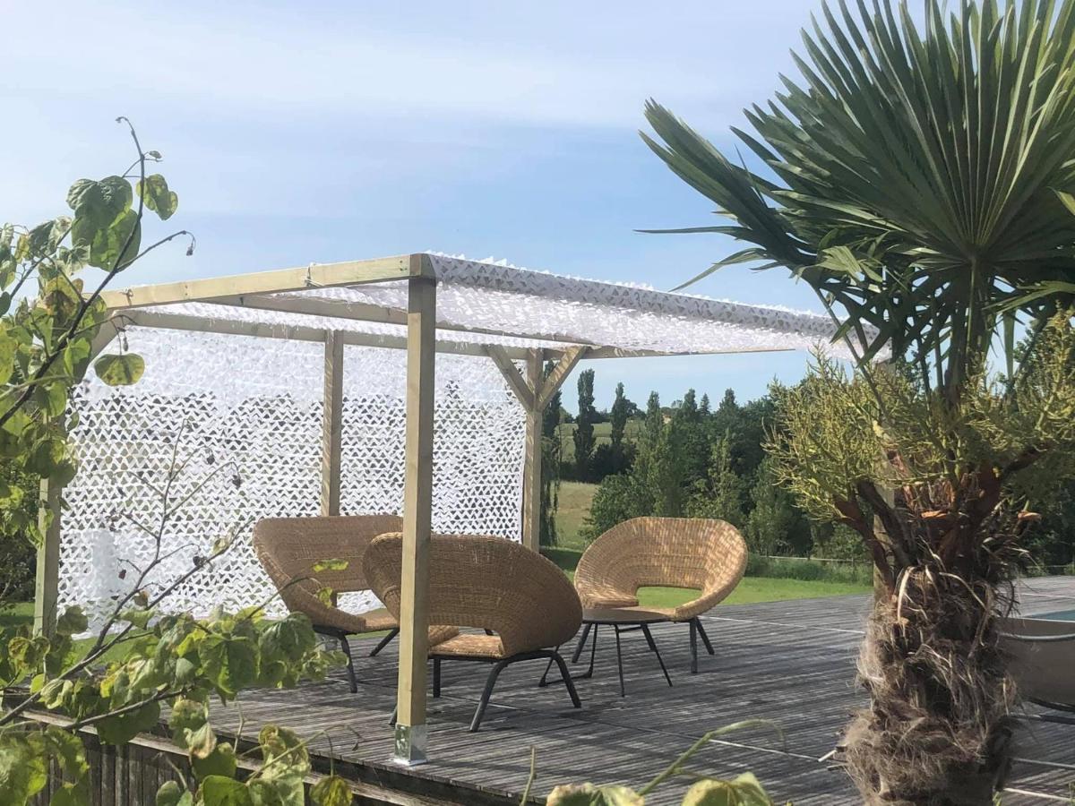 Domaine En Castanet Bed and Breakfast Caraman Exteriör bild